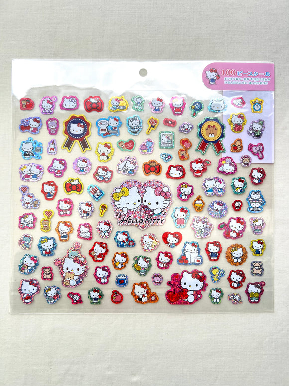 HELLO KITTY 100-PIECE STICKER- Exclusive Collection