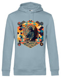 No.001 PRINT ORGANIC COTTON HOODIE