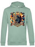 No.001 PRINT ORGANIC COTTON HOODIE