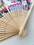 UTAMARO'S UKIYO-E HAND FAN