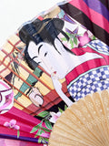 UTAMARO'S UKIYO-E HAND FAN