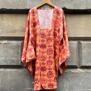 Orange Phoenix tunic