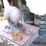 Open Lotus Ring